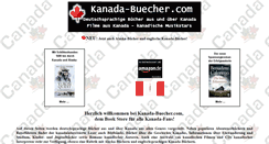 Desktop Screenshot of kanada-buecher.com